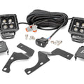 LED Light Kit | Ditch Mount | 2" Black Pair | Amber DRL | Toyota 4Runner (10-24)