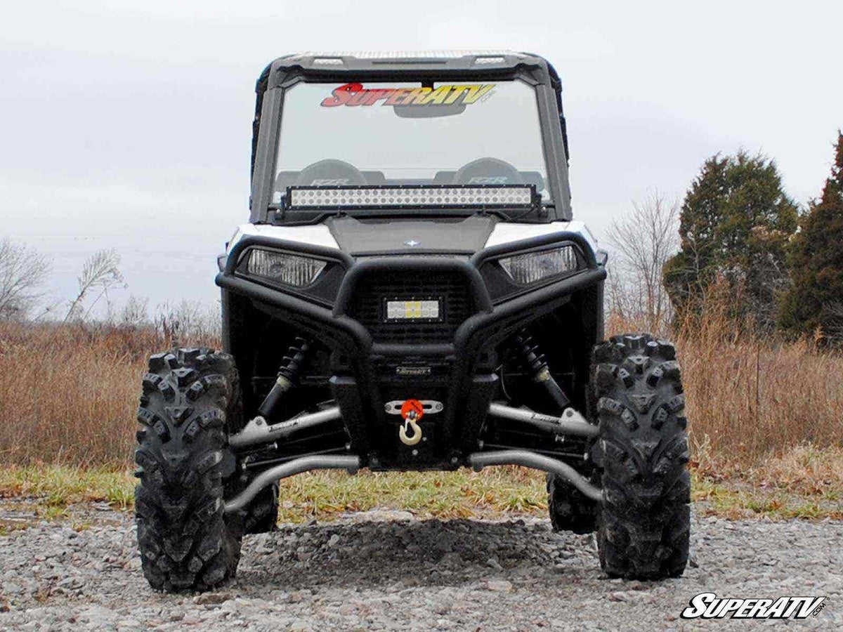 Polaris RZR Trail 900 to RZR Trail S 900 Conversion Kit—1.5 Offset - White Aluminum