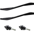 Can-Am Maverick X3 Heavy-Duty Z-Bend Tie Rod Kit - Replacement For SuperATV Lift Kits