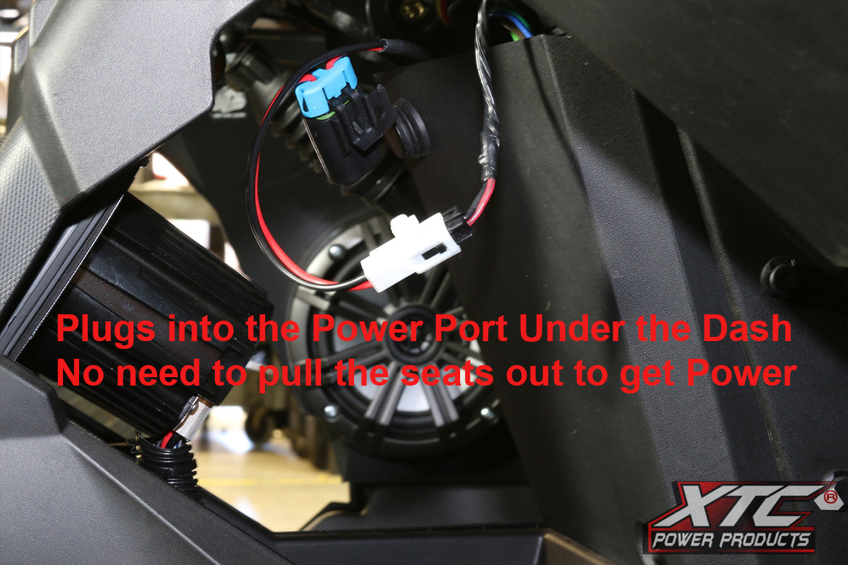XTC 45fbf5d63f35f28d | Can-Am Maverick X3 Plug and Play Turn Signal System with Horn