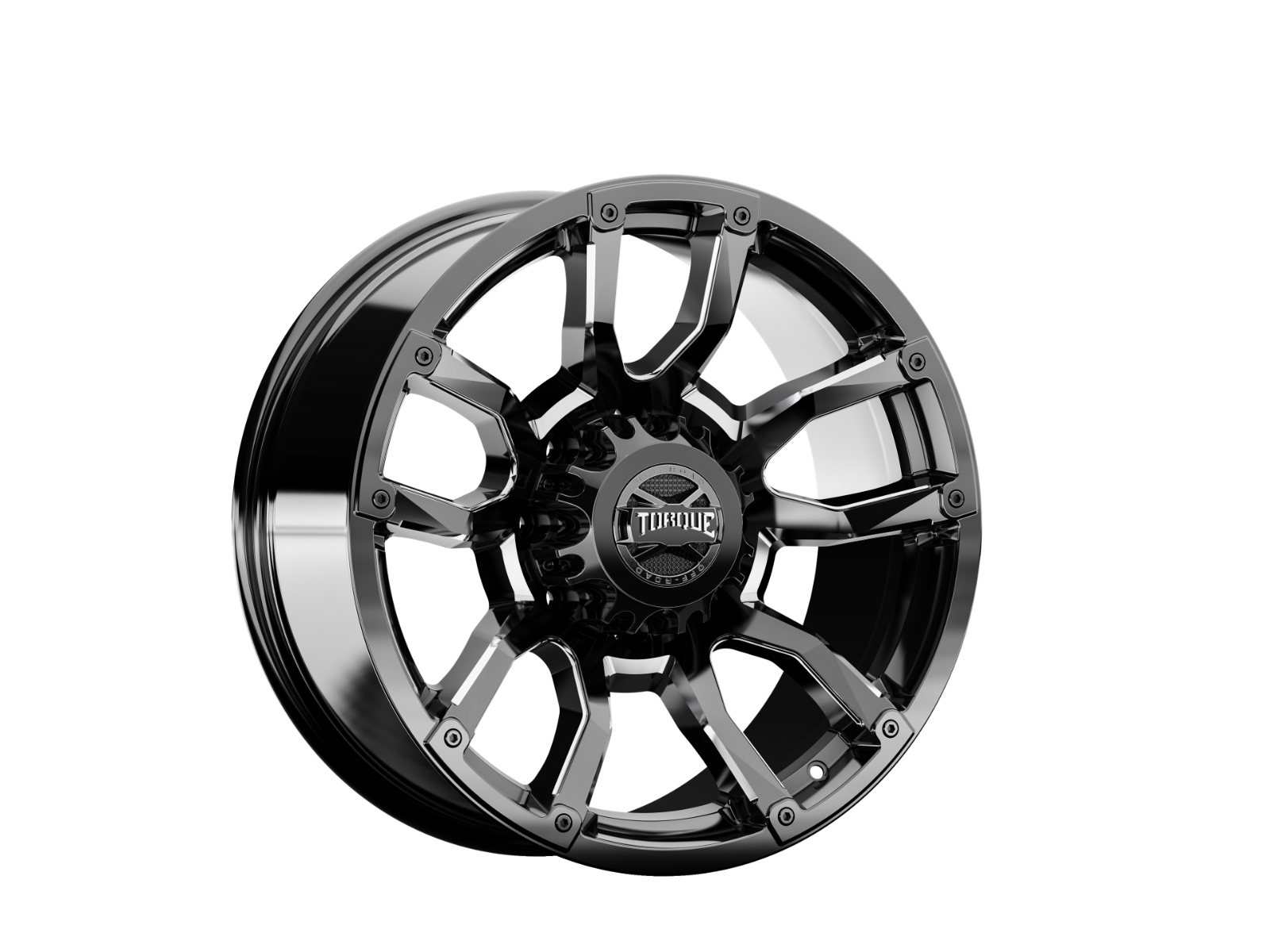 Torque Impact | Gloss Black w/Milled Accents | 20x9 | 8x180 | 0mm