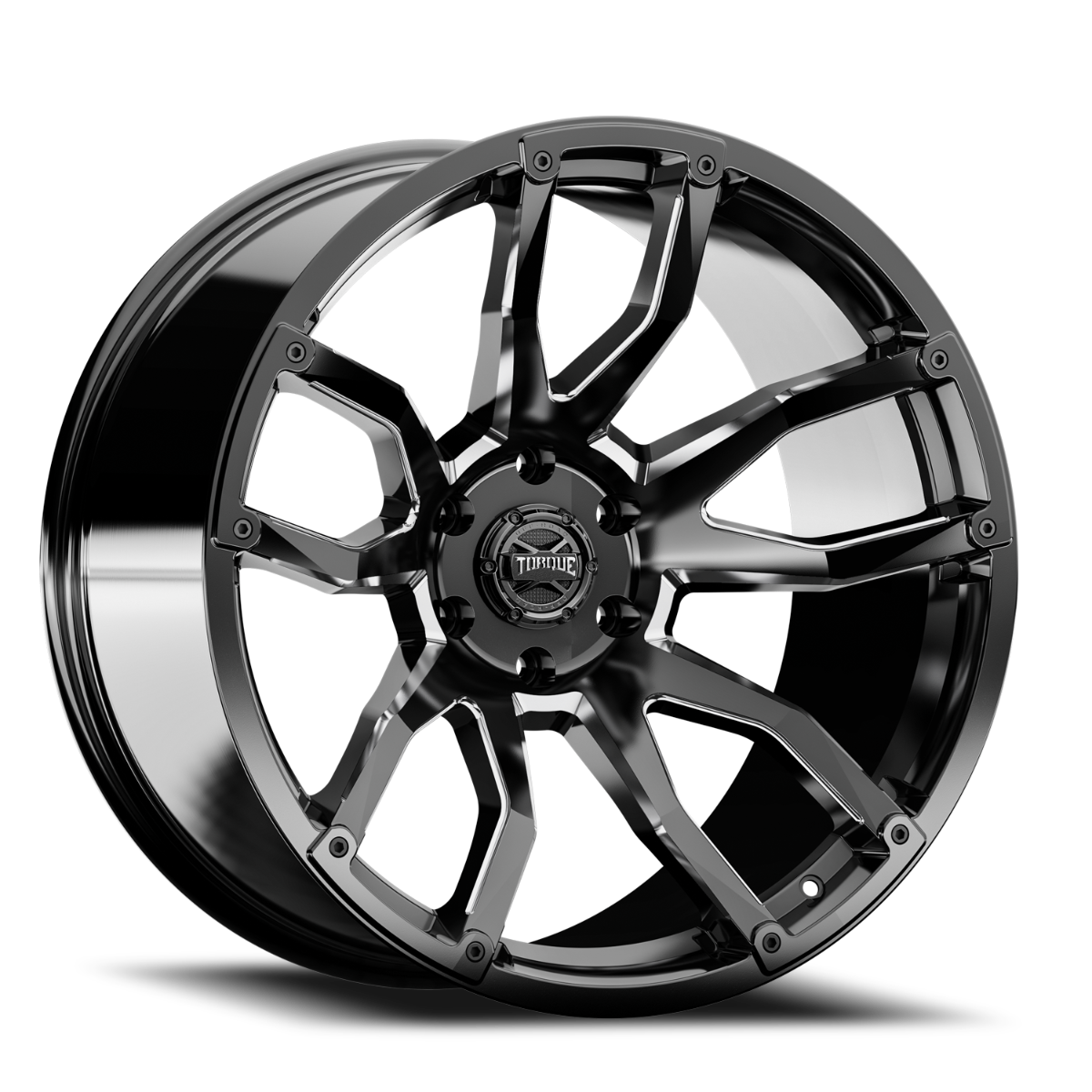 Torque Impact | Gloss Black w/Milled Accents | 20x9 | 6x5.5 | -12mm