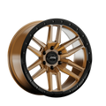 Torque Pritchett 17x9 6x139.7 0mm – Bronze with Black Lip