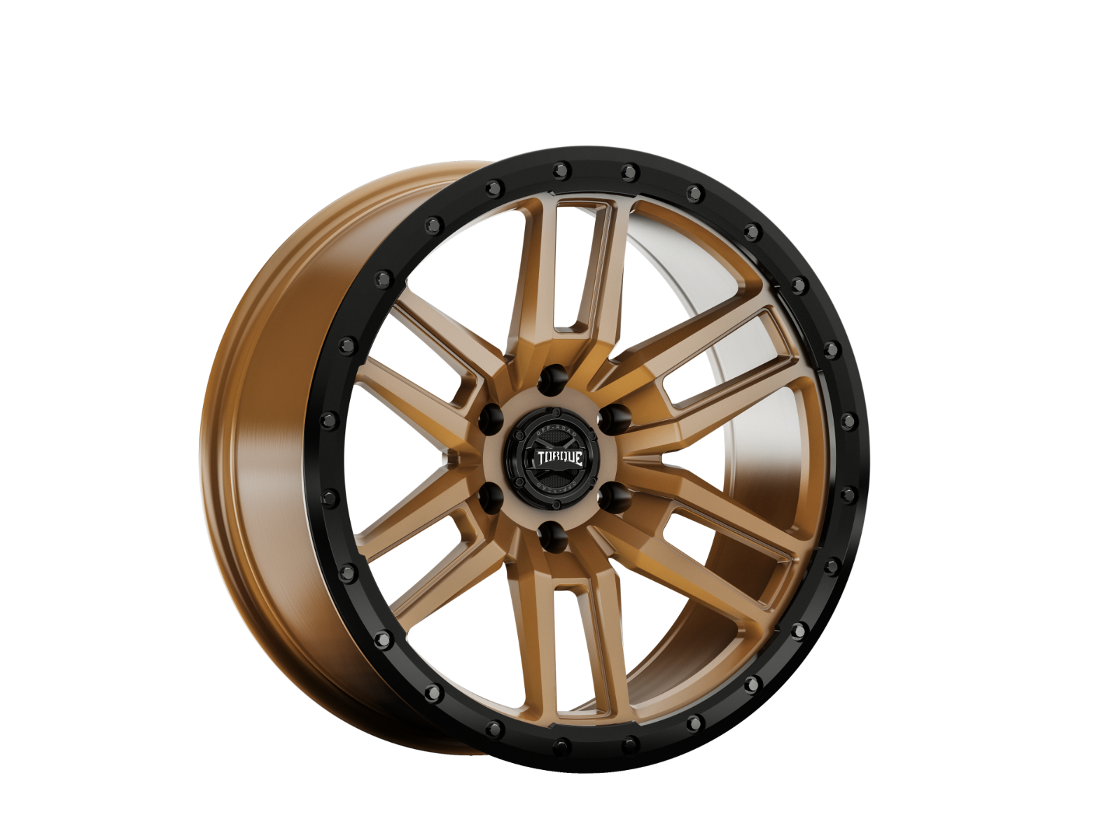Torque Pritchett | Bronze w/Black Lip | 17x9 | 6x5.5 | 0mm