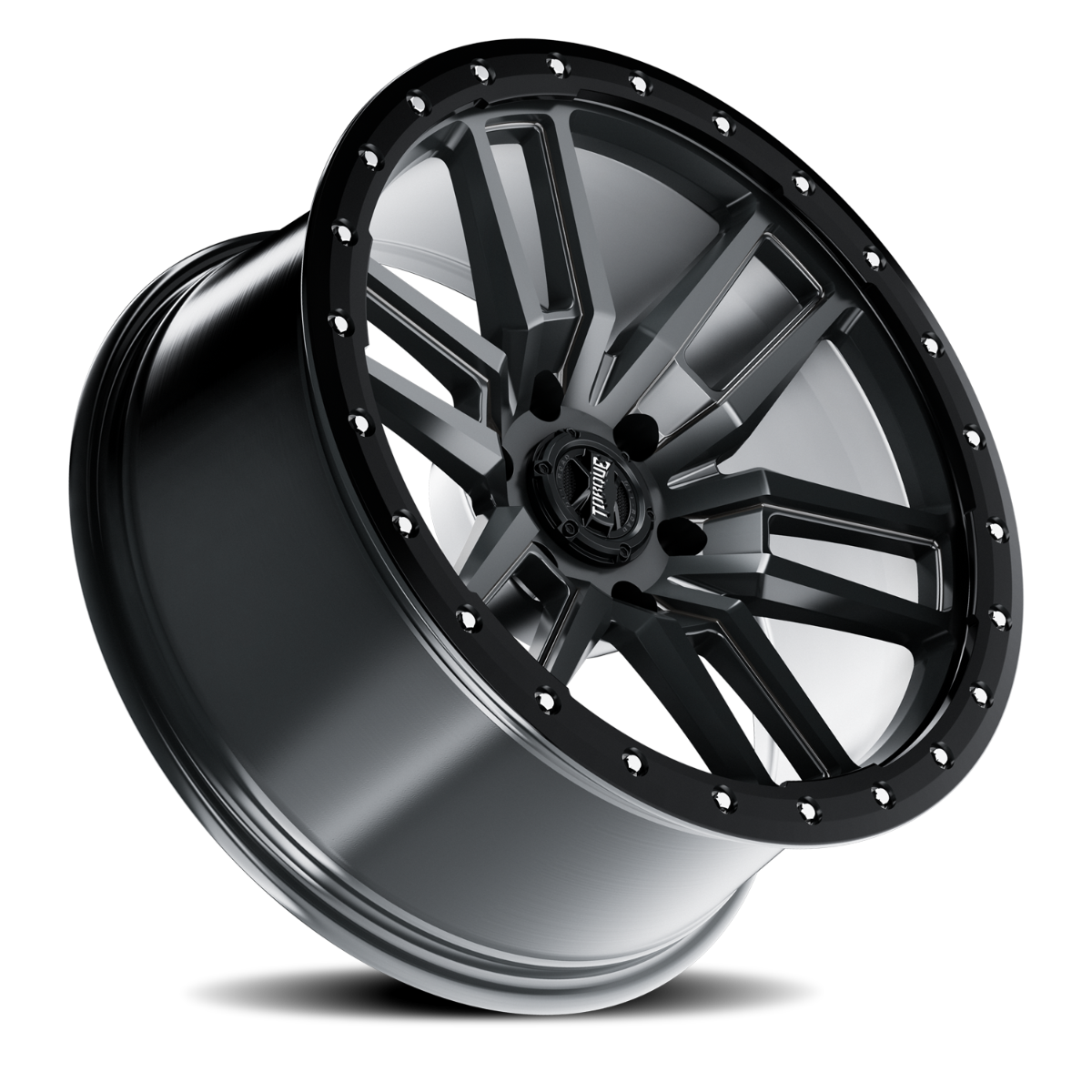 Torque Pritchett | Anthracite w/Black Lip | 20x9 | 6x135 | -12mm