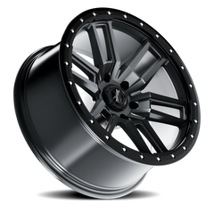 Torque Pritchett | Anthracite w/Black Lip | 17x9 | 6x5.5 | 0mm