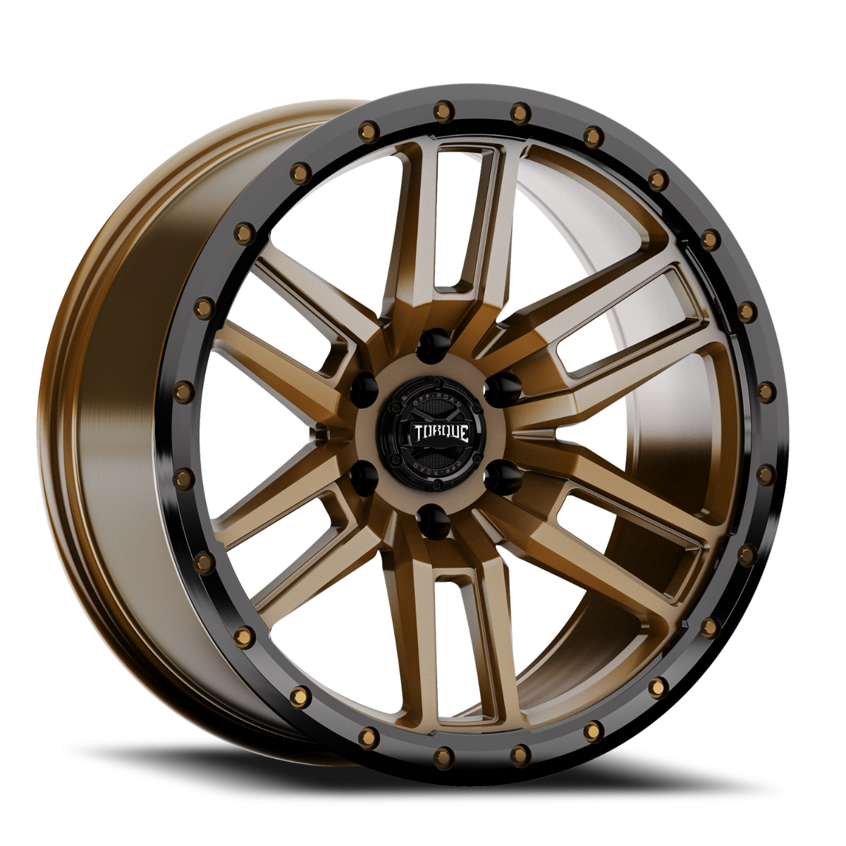 Torque Pritchett | Bronze w/Black Lip | 18x9 | 6x5.5 | -12mm