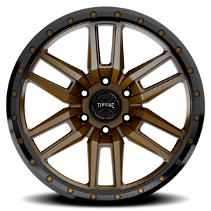 Torque Pritchett | Bronze w/Black Lip | 18x9 | 6x5.5 | -12mm