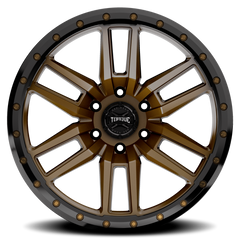 Torque Pritchett | Bronze w/Black Lip | 17x9 | 6x5.5 | 0mm