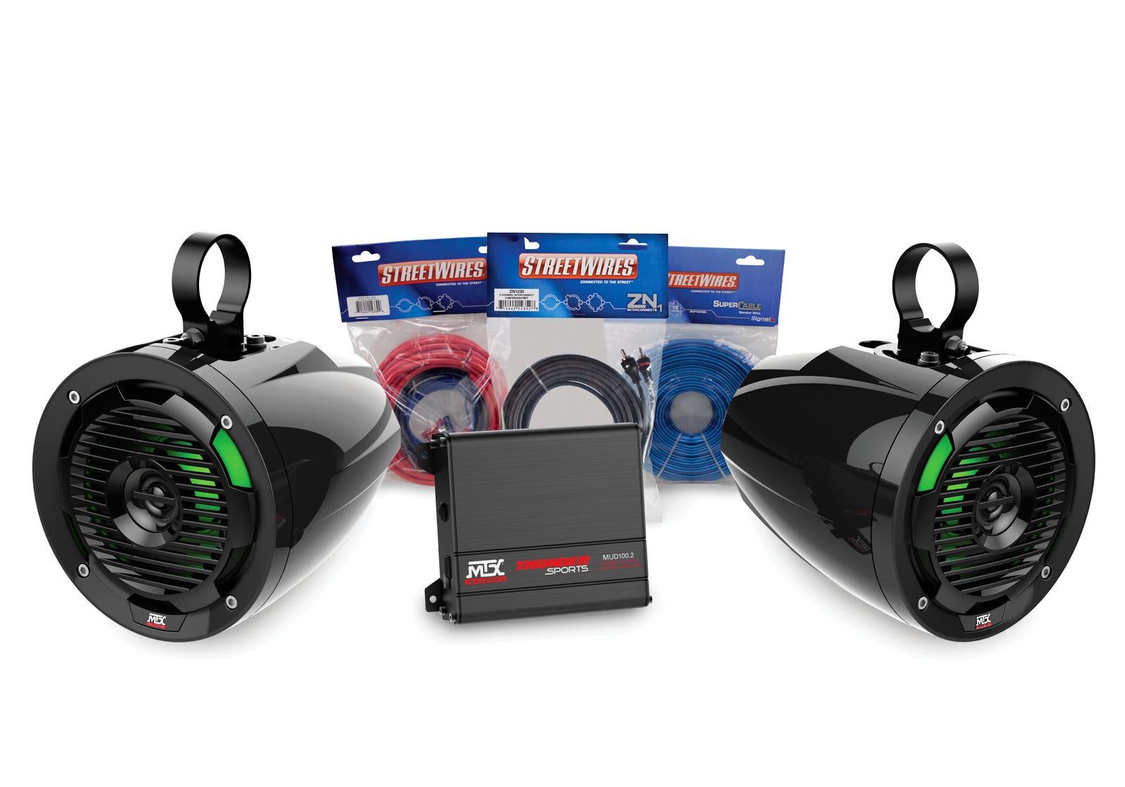 MTX UNI-1 Amplifier and Roll Cage Speaker Kit