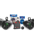 MTX Amplifier and Roll Cage Speaker Kit - Bluetooth + 4 Pods