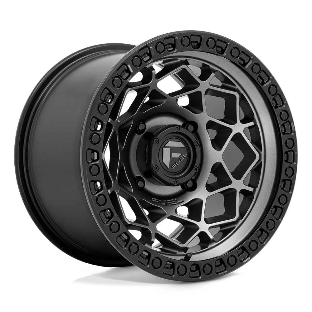 Fuel Off-Road UTV UNIT UTV - MATTE BLACK W/ GUNMETAL RING