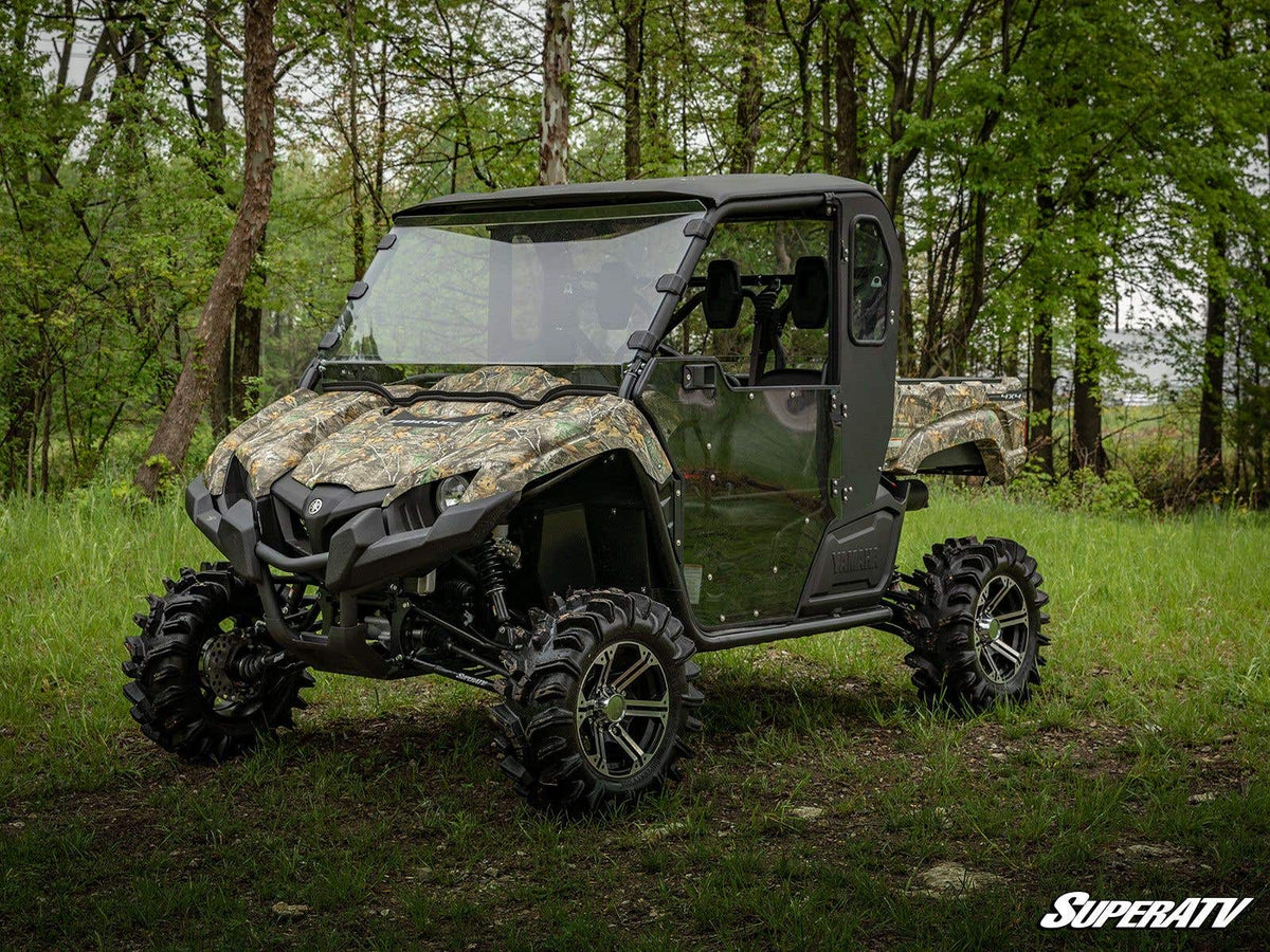 Yamaha Viking Full Cab Enclosure Doors - Scratch Resistant Light Tint