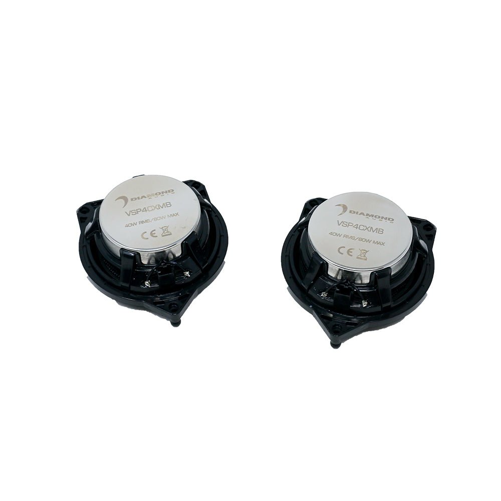 VSP4CXMB - Mercedes Benz 4" 2-Way Coaxial Speaker Set (Plug&Play)