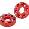 1.5 Inch Wheel Spacers | 6x5.5 | Red | Chevy/GMC 1500 Truck & SUV
