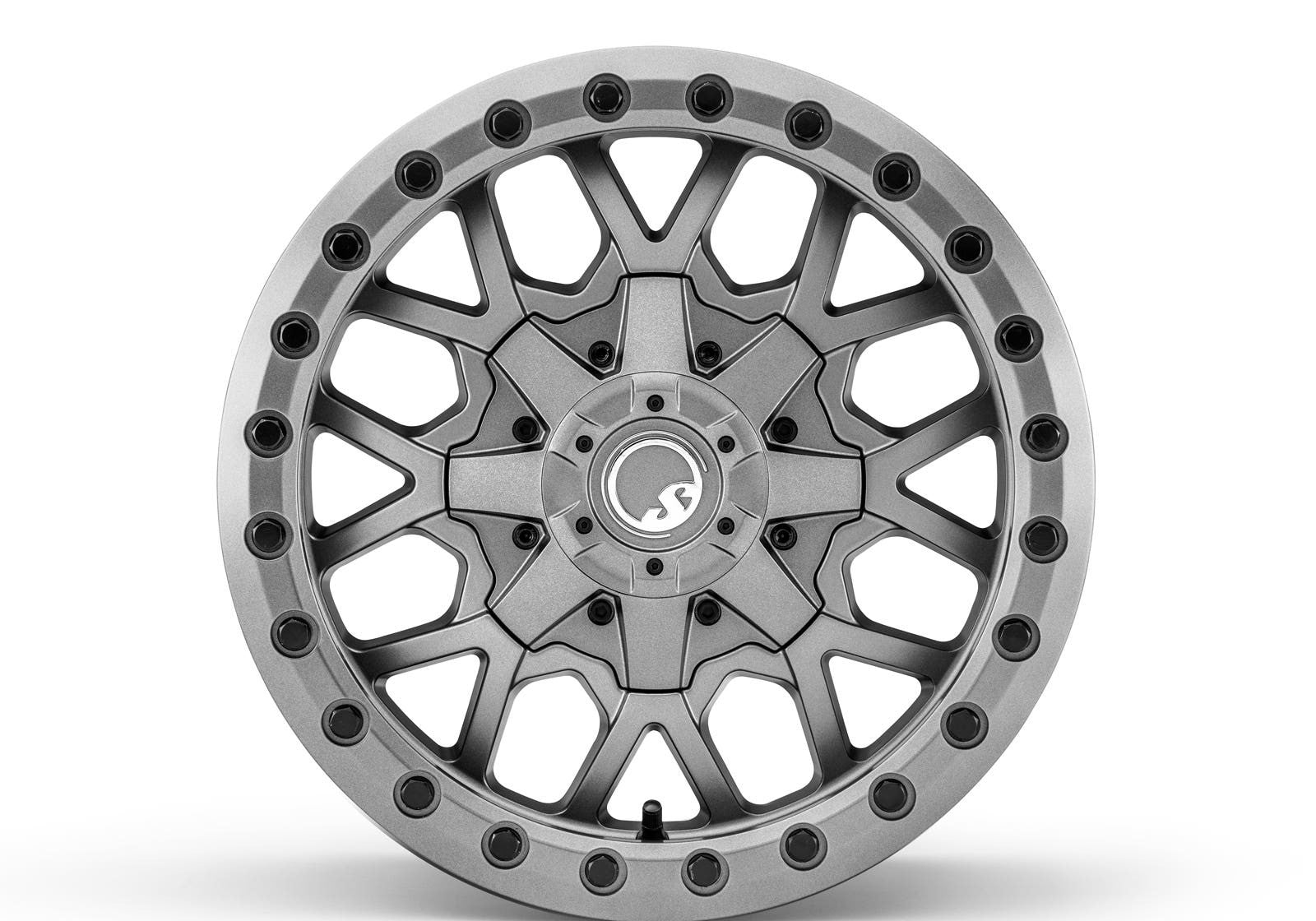 MADLock Beadlock Wheels - 15x7 - Dual Drill 4/137 & 4/156 - Gun Metal