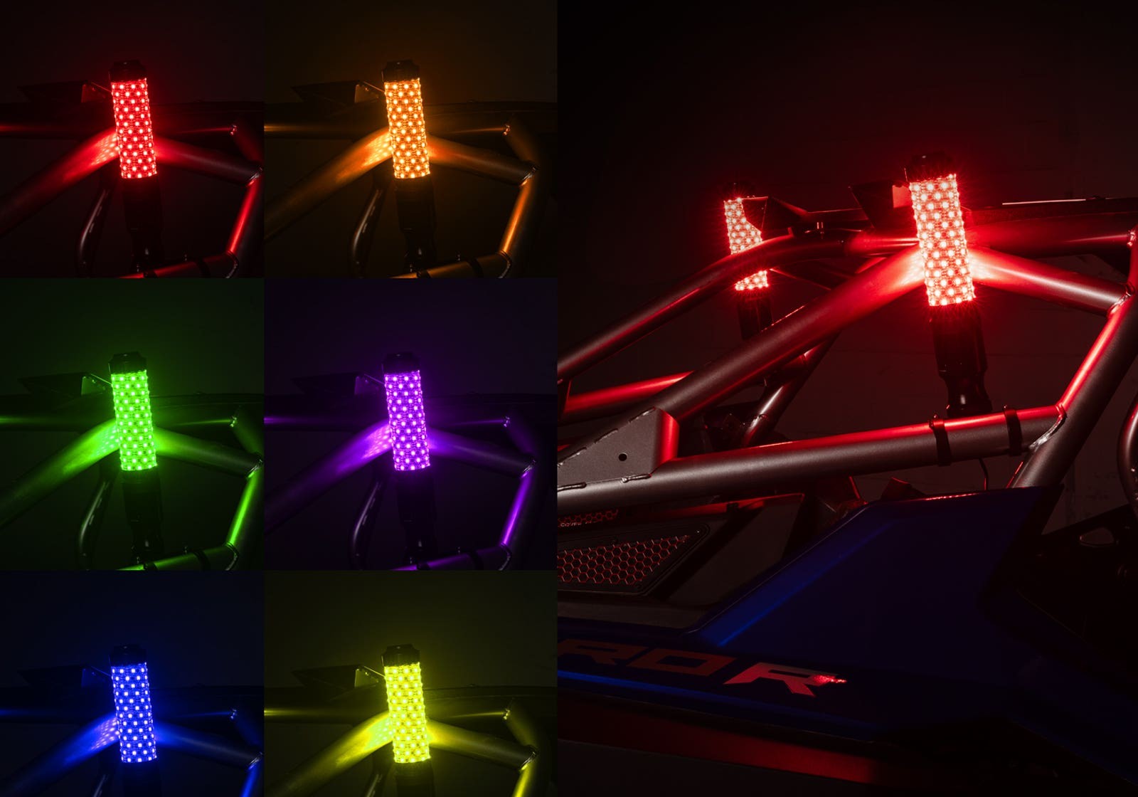 Magnum LED Whip Lights - No Brackets