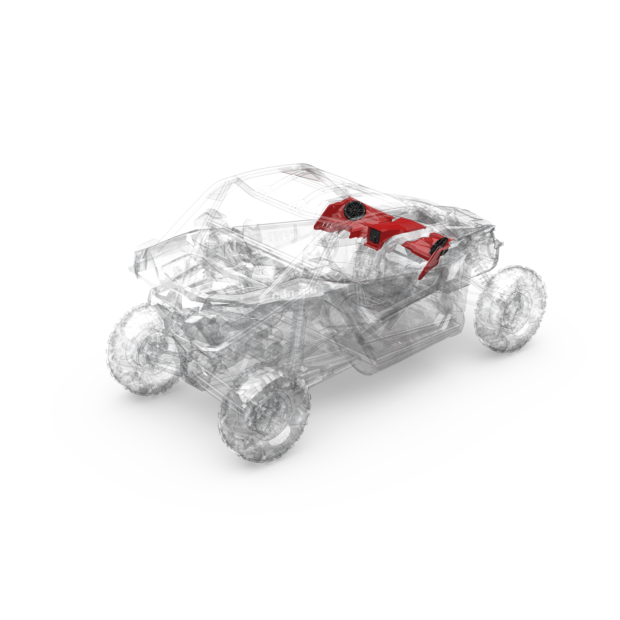 2017+ Can-Am X3 Stage 1 Audio System (Gen-3)