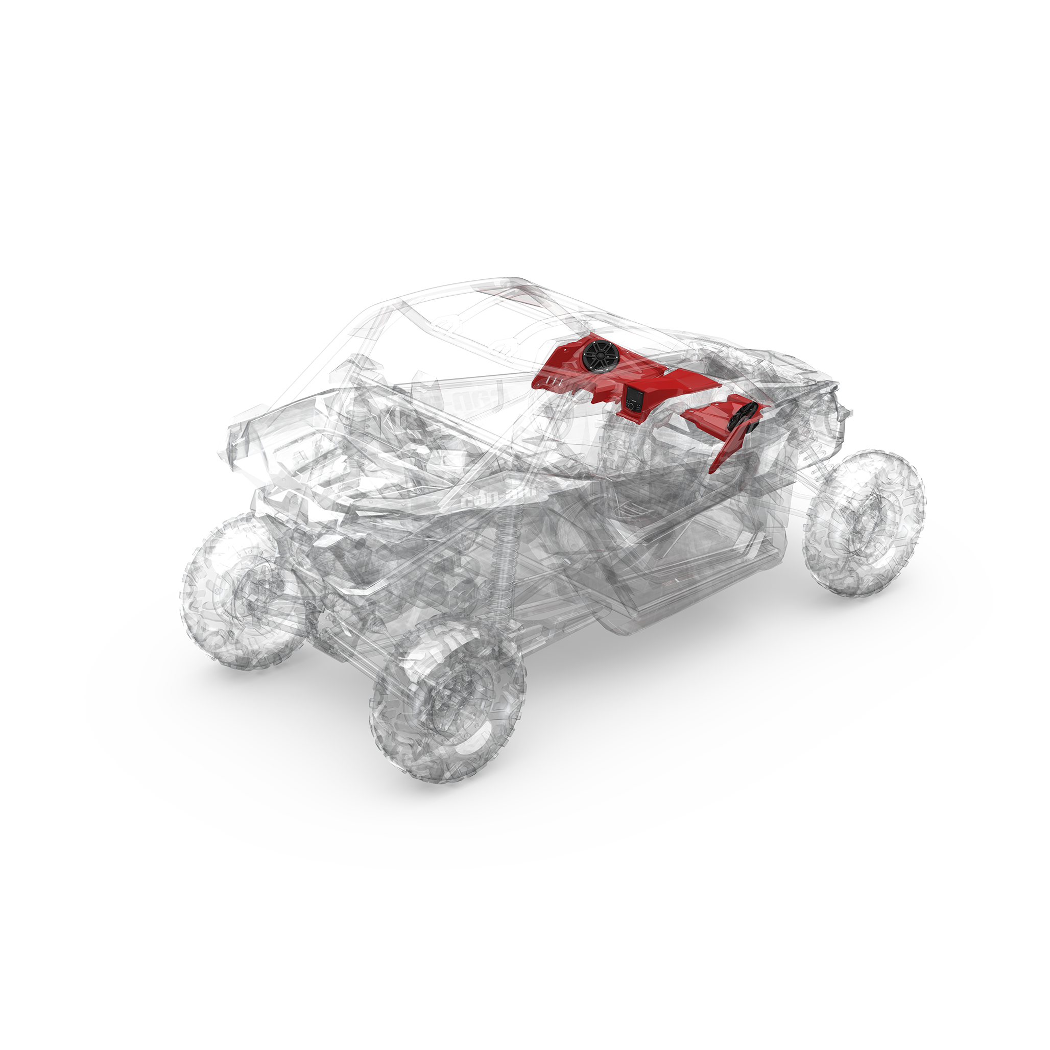 2017+ Can-Am X3 Stage 1 Audio System (Gen-3)