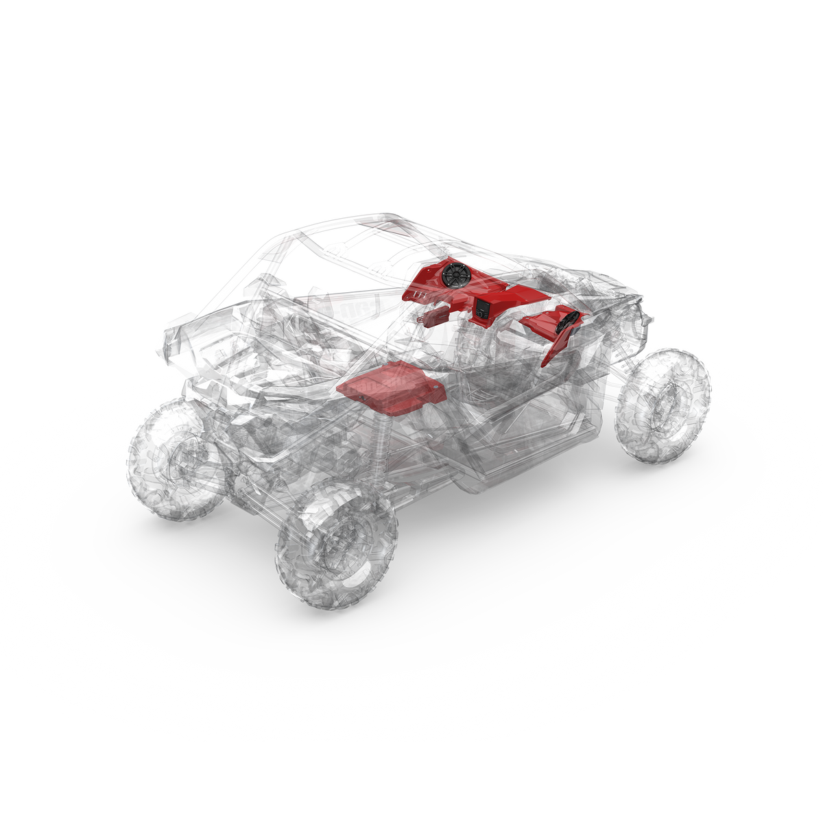 2017+ Can-Am X3 Stage 3 Audio System (Gen-3)