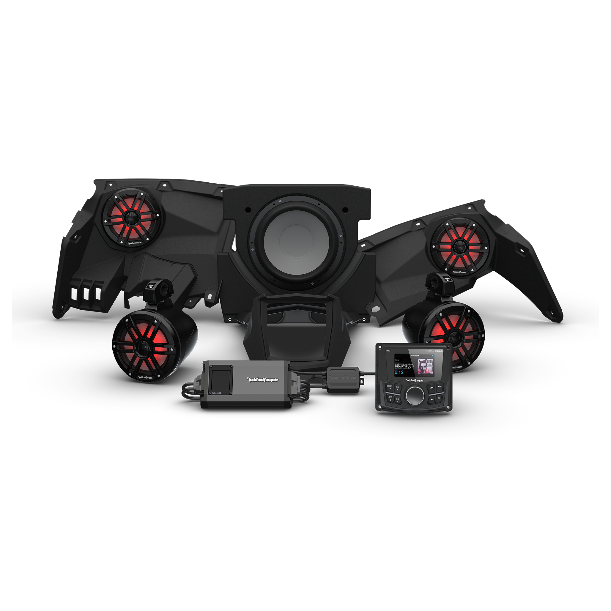 2017+ Can-Am X3 Stage 4 Audio System (Gen-3)