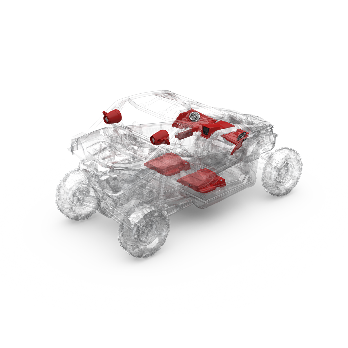 2017+ Can-Am X3 Stage 5 Audio System (Gen-3)