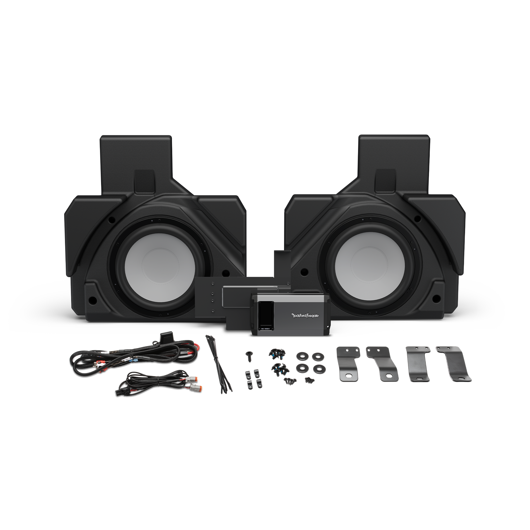 1,000 Watt Can-Am X3 MAX Rear Subwoofer Solution (Gen-3)