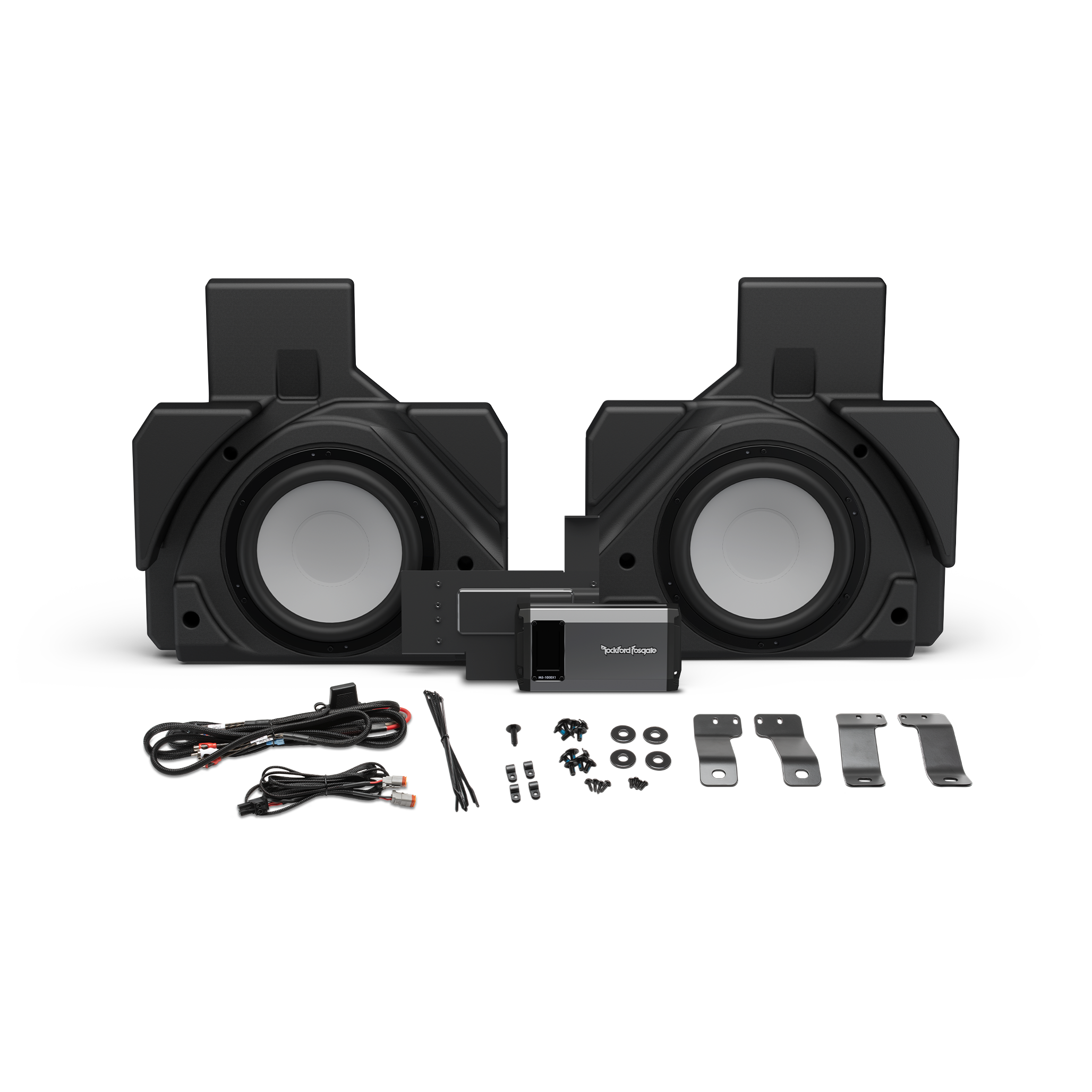 1,000 Watt Can-Am X3 MAX Rear Subwoofer Solution (Gen-3)