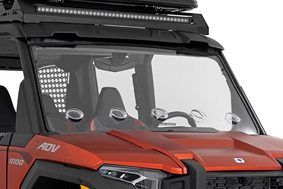 Vented Full Windshield | Scratch Resistant | Polaris XPEDITION XP 5