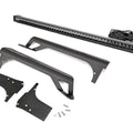 LED Light | Windshield Mnt | 50" Black Single Row | White DRL | Jeep Wrangler TJ (97-06)