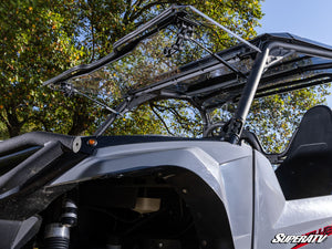 Yamaha Wolverine X2 1000 Scratch-Resistant Flip Windshield