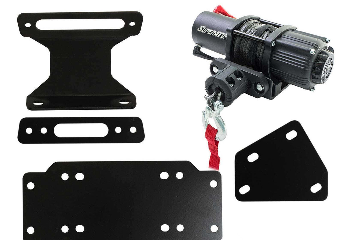 Yamaha Viking Winch Mount & 3500 lb. Winch