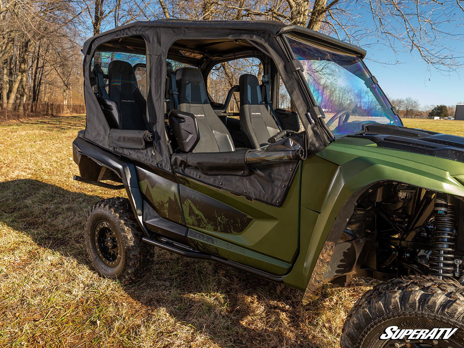 Yamaha Wolverine RMAX 4 1000 Low Profile Fender Flares