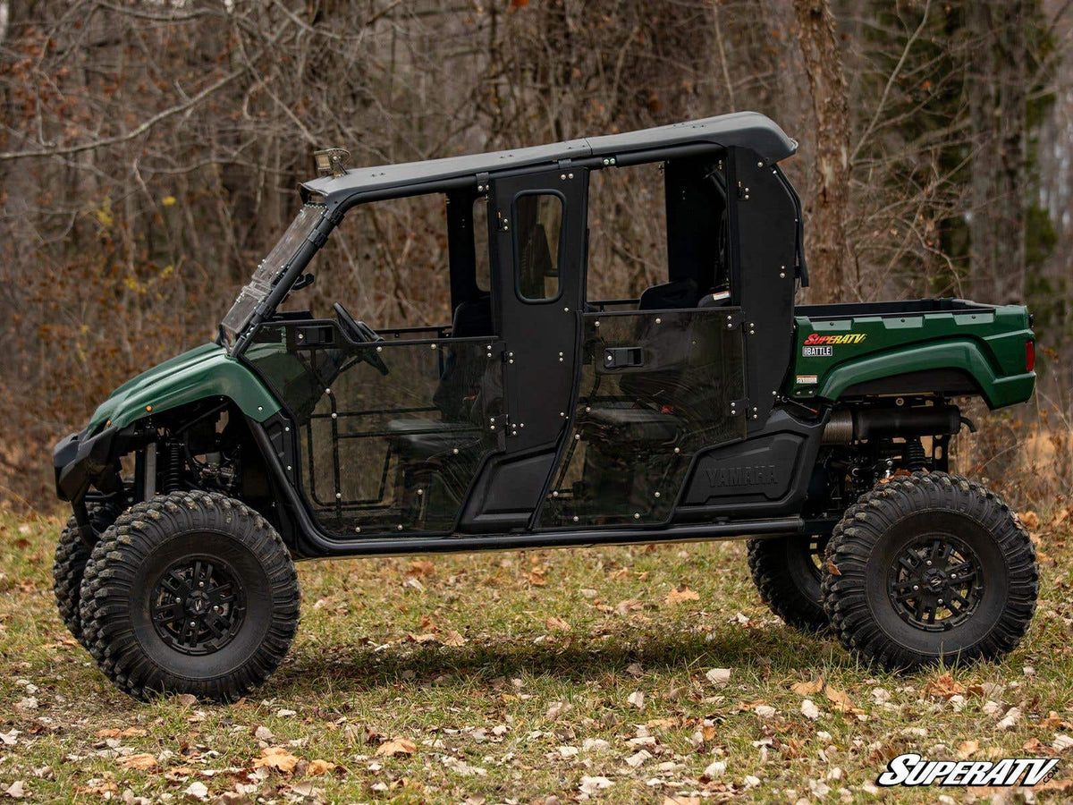 Yamaha Viking 6 Full Cab Enclosure Doors - Scratch Resistant Light Tint